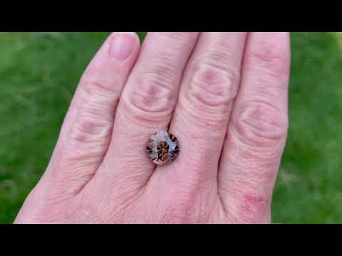 Zircon Nigeria honey pink 6.6ct