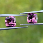 RUBELITES matching pair 1.7 & 1.75cts